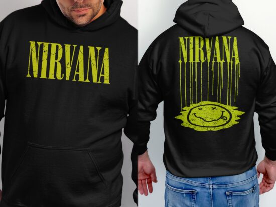 HOODIES SWEATSHIRT NIRVANA