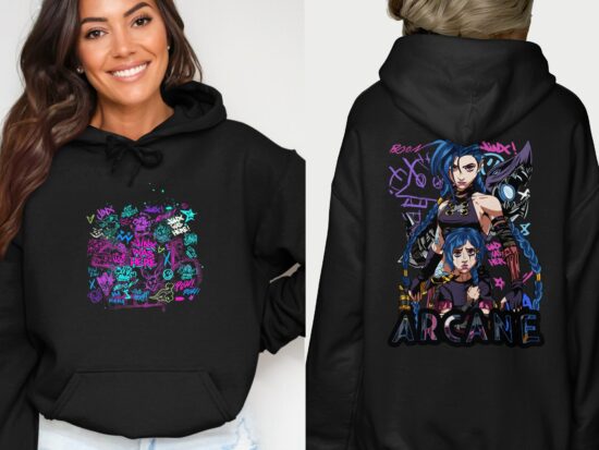 hoodie arcane jinx