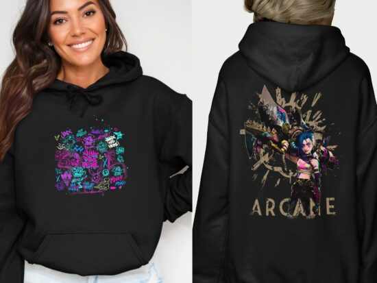 hoodie arcane jinx